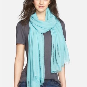 Hinge Light Blue Scarf NWT